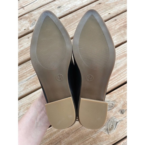 Universal Thi Goods Co. Women Black Heeled Mules Shoes Size 6.5 - Picture 4 of 6
